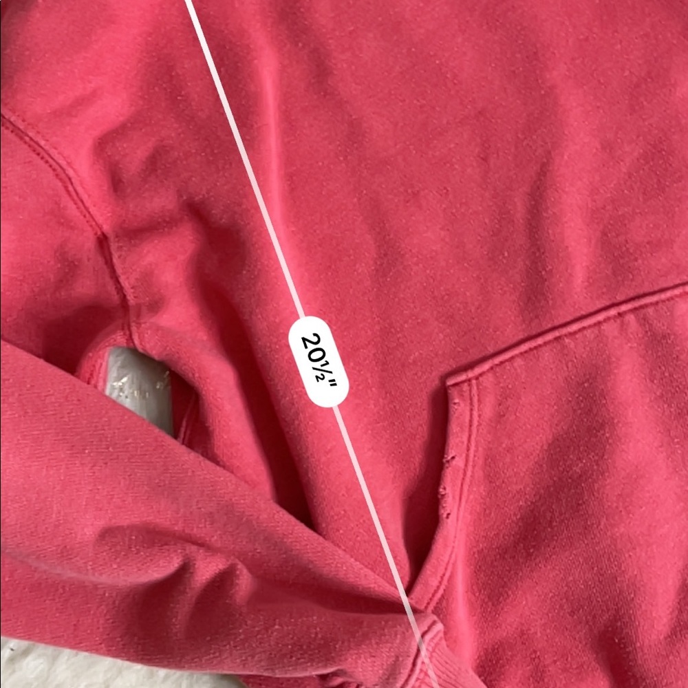 Aerie red oversized hoodie - Picture 2 of 4